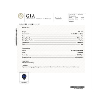 10.38 Carat Blue Sapphire and Diamond 18K White Gold Drop Earrings – Assay Jewelers