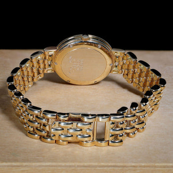 Chopard Classic 10/6206 18K Gold 25mm Diamond Bezel White Dial Watch – Assay Jewelers