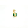 1.20 Carat Colombian Emerald Solitaire Pendant Necklace in 18K Gold