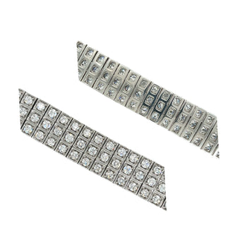 23.5 Carat Natural Round Cut Diamond 3 Row Box Set Tennis Bracelet – Assay Jewelers