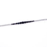 3 Carat Sapphire & Diamond Graduated Tennis Bracelet