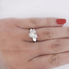 3.06ct Heart Cut K/VS2 GIA Certify Platinum Engagement Ring