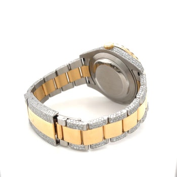 42mm Mens Rolex DateJust 2-Tone With Diamond Bezel/Bracelet – Assay Jewelers