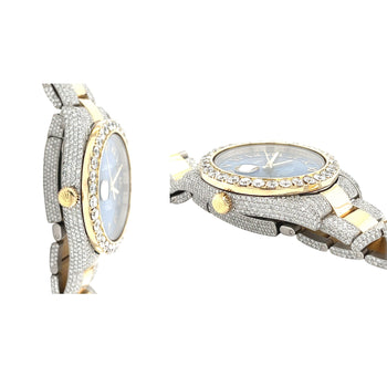 42mm Mens Rolex DateJust 2-Tone With Diamond Bezel/Bracelet – Assay Jewelers