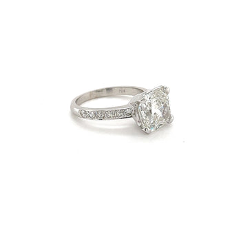 4.25 Carat Cushion Cut H/SI1 Lab grown Diamond Ring – Assay Jewelers