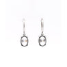 6.34 Carat Oval Cut IGI Certified CVD Lab Diamond Drop Earrings