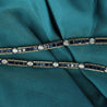 7.38 Carat Sapphire & Diamond Square & Round Link 18K Channel Tennis Bracelet