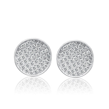 alt
Boucles d’oreilles puces rondes en cluster de diamants circulaires 8MM-10MM en or blanc 18k – Assay Jewelers