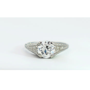 Art Deco Old European Cut Vintage Engagement Ring 1.69ct G/VVS1 GIA – Assay Jewelers