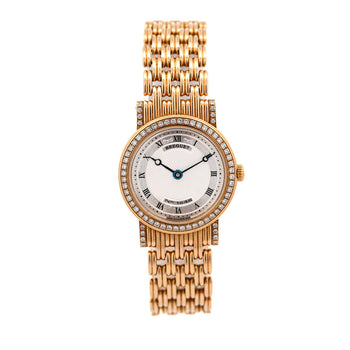 Breguet Classique Ladies Diamond in 18K Gold 25mm Watch – Assay Jewelers