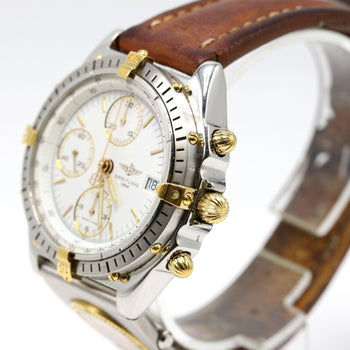 Breitling Chronomat UTC B13048 Two-Face 18k And Steel 39mm Watch – Assay Jewelers