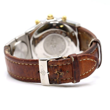 Breitling Chronomat UTC B13048 Two-Face 18k And Steel 39mm Watch – Assay Jewelers