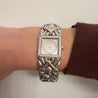Bvlgari Trika Diamond 18K White Gold Integral Bracelet Square Watch Full Set