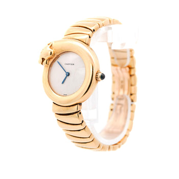 Cartier 1925 Panther Bezel 18K Yellow Gold 28mm Ref 2325 Watch – Assay Jewelers