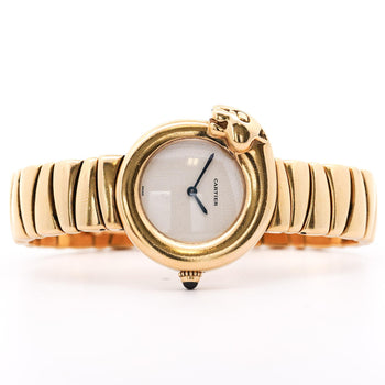 Cartier 1925 Panther Bezel 18K Yellow Gold 28mm Ref 2325 Watch – Assay Jewelers