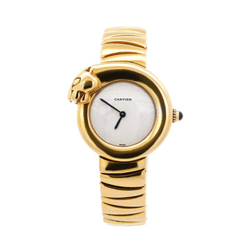 Cartier 1925 Panther Bezel 18K Yellow Gold 28mm Ref 2325 Watch – Assay Jewelers