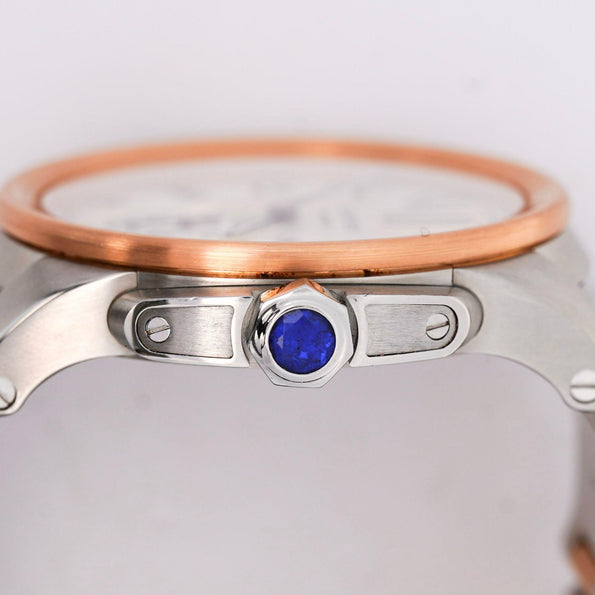 Cartier Calibre 3389 42mm Rose Gold Steel Automatic Watch Box and Papers