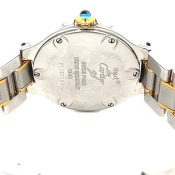 Cartier Must De 21 Réf. 1340 montre bicolore 28 mm – Assay Jewelers