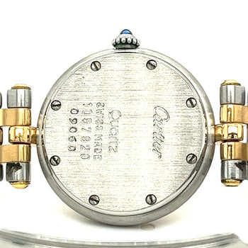Montre Cartier Panthère 1057920 Vendôme en acier et or 18 carats, cadran champagne, pour femme – Assay Jewelers