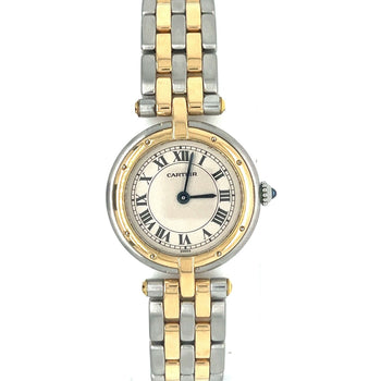 Montre Cartier Panthère 1057920 Vendôme en or 18k et acier, cadran champagne, pour femme – Assay Jewelers