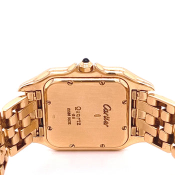 Montre Cartier Panthère pour femme 27 mm, grand modèle, en or jaune 18K, modèle 8839 – Assay Jewelers