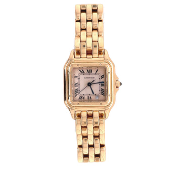 Cartier Panthère Femme montre 27 mm grand modèle en or jaune 18K modèle 8839 – Assay Jewelers
