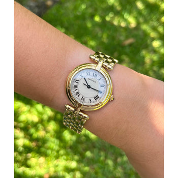 Montre Cartier Panthère Vendôme 30 mm pour femme, quartz, en or 18K, réf. 883964 – Assay Jewelers