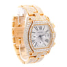 Cartier Roadster XL Chronograph 2619 in 18K Gold Diamond Set Watch