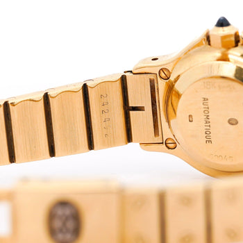 Cartier Santos Automatic 18K Gold 25mm Dial 60045 Ladies Watch – Assay Jewelers