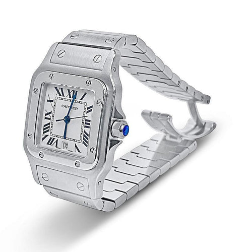 Cartier Santos Galbee 32mm Dial stainless steel watch