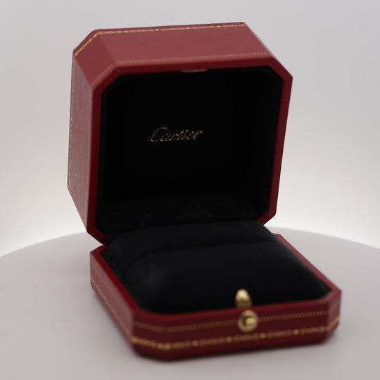 Cartier Signed Art Deco Colombian Emerald Onyx & Diamond Platinum Ring