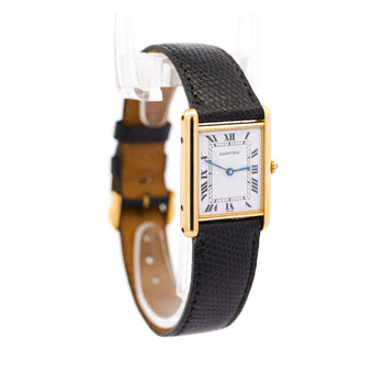 Cartier Tank Large 18K Gold Quartz 25mm Watch – Assay Jewelers
