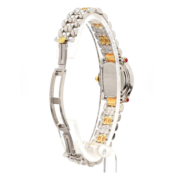 Chopard Happy Sport 8246 Two-Tone Floating Diamond and Ruby 1990 Vintage Watch
