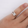 EGL Certified 1.03ct Round Diamond Platinum Solitaire Ring