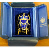 Fabergé Egg Victor Mayer 80/100 Blue Enamel with Original Box & Certified