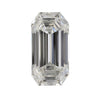 GIA 6.16 Carat Emerald Cut Diamond and Trapezoid Three Stone Engagement Ring