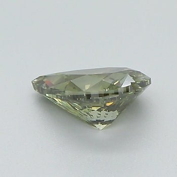 GIA Certified 1 Carat Pear Chameleon Diamond Fancy Green SI1 Natural Loose Stone – Assay Jewelers