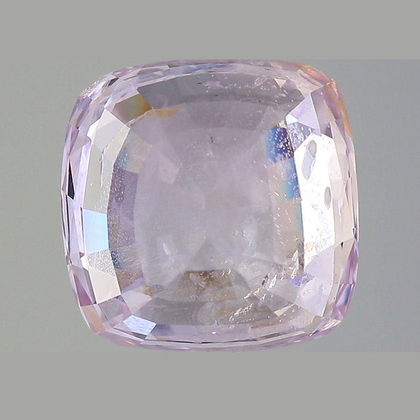 GIA Certified 11 Carat Bubble Gum Pink Sapphire Cushion Cut Ceylon Loose Stone