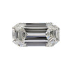 GIA Certified 5.36 Carat Emerald Cut Diamond East West Bezel Unisex Ring