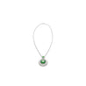 GIA Certified 8.58 Carat Demantoid Pendant Necklace in 18K White Gold