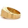 IGI Certified 3.83 Carat G/VS1 Lab Grown Diamond 18K Gold Matte Mens Ring