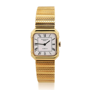 Patek Philippe For Gübelin 4457/1 Double Signed 18K Gold 23mm Manual Watch – Assay Jewelers