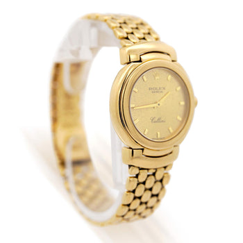 Rolex Cellini 6621 Jubilee Dial 18K 26mm Vintage Ladies Watch – Assay Jewelers