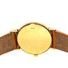 Rolex Cellini 6622 Watch In 18K Gold 33mm With Brown Leather Strap