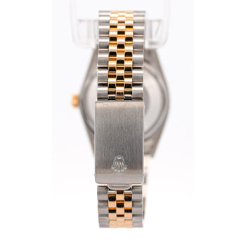 Rolex Datejust Silver Tapestry Dial 2 Tone Jubilee 36mm 16013 Watch Box/Papers – Assay Jewelers