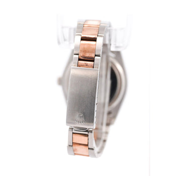 Rolex Oyster Precision 34mm Two-Tone Rose Gold Steel Rare Dial 1978 Watch – Assay Jewelers