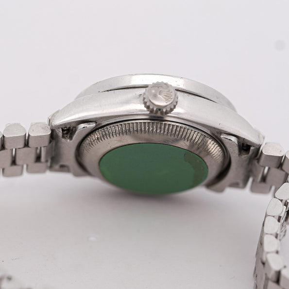 Rolex Platinum DateJust Presidential Watch 15 Carat Diamond 26mm