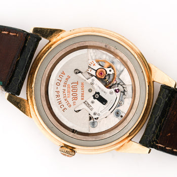 Rolex Tudor Prince 35mm Coca Cola 25 Years Service 14K Gold Watch – Assay Jewelers