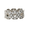 Tiffany & Co Hexagon 1.2 Carat Diamond Platinum Eternity Band Ring