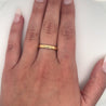 Tiffany & Co. Signed 18K Solid Yellow Gold 3MM Wedding Ring Band